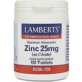 Lamberts Vitamins & Minerals Lamberts Zinc 25mg 120 pcs