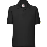 Fruit of the Loom Kid's 65/35 Pique Polo Shirt (2-pack) - Black