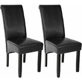 Black Kitchen Chairs tectake - Kitchen Chair 106cm 2pcs