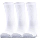 Under Armour Sportswear Garment Socks Under Armour Heatgear Crew Socks 3-pack Unisex - White/ Steel