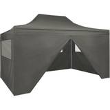 vidaXL Professional Folding Party Tent with 4 Sidewalls 3x4 m