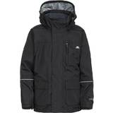 Denim jackets - Velcro Trespass Kid's Prime II 3 in 1 Jacket - Black (UTTP3346)
