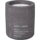 Grey Scented Candles Blomus Fraga Soft Linen Large Scented Candle 290g
