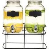 VidaXL Carafes, Jugs & Bottles vidaXL - Beverage Dispenser 2pcs 4L