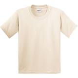 Beige Tops Children's Clothing Gildan Heavy Cotton T-Shirt Pack Of 2 - Natural (UTBC4271-96)