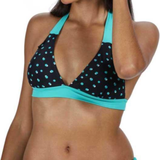 Regatta Flavia String Bikini Top - Navy Dot Print