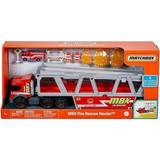 Mattel Emergency Vehicles Mattel Matchbox Fire Rescue Hauler