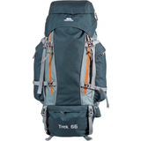 Drawstring Hiking Backpacks Trespass Trek 66 - Olive