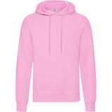 Fruit of the Loom Classic Hooded Sweat - Light Pink