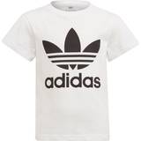 adidas Kid's Adicolor Trefoil T-Shirt - White/Black (H25246)