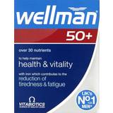 Glutenfree Vitamins & Minerals Vitabiotics Wellman 50+ 30 pcs