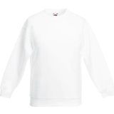 White Sweatshirts Children's Clothing Fruit of the Loom Kid's Classic Set In Sweatshirt - White (62-041-030)