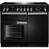 5 hob electric cooker Rangemaster Professional Plus PROP100EIGB/C 100cm Electric Range Cooker with Induction Hob Black