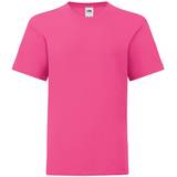 Pink T-shirts Fruit of the Loom Kid's Iconic 150 T-shirt - Fuchsia (61-023-057)