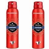 Old Spice Captain Deo Spray 2-pack