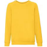 Yellow Tops Children's Clothing Fruit of the Loom Kid's Raglan Sleeve Sweatshirt - Sunflower