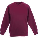 Pink Sweatshirts Children's Clothing Fruit of the Loom Kid's Raglan Sleeve Sweatshirt - Burgundy