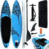 Black SUP Sets vidaXL Inflatable SUP Surfboard Set 320cm