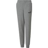 Grey - Sweatshirt pants Trousers Puma Youth Essentials Logo Pants - Medium Gray Heather (586973-03)