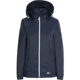 Blue - Women Rain Jackets & Rain Coats Trespass Women's Sabrina Waterproof Jacket - Navy