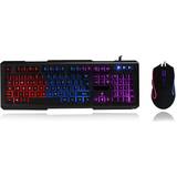 Blue Keyboards Spire Avenger Illuminated Gaming Desktop (English)