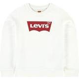 White Sweatshirts Children's Clothing Levi's Kid's Key Logo Crew Sweatshirt - Red/White (865410005)