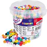 PlayBox Crafts PlayBox Beads 1200pcs in Bucket
