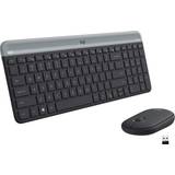 Logitech Standard Keyboards - Wireless Logitech Slim Wireless Combo MK470 (French)