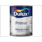 Dulux Primers Paint Dulux Difficult Surfaces Wall Paint Pure Brilliant White 0.75L