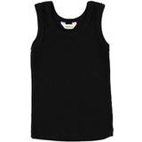 Wool Tank Tops Children's Clothing Joha Wool/Silk w. Lace Borders Undershirt - Black (73984-195-111)