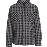 Checkered Children's Clothing Trespass Kid's Average Checked Shirt - Navy Gingham (UTTP4494)