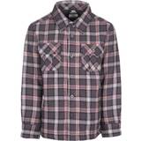 Checkered Children's Clothing Trespass Kid's Average Checked Shirt - Dark Grey Check (UTTP4494)