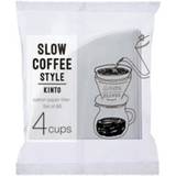 Kinto Coffee Makers Kinto SCS Cotton Paper Filter 4 Cups 60 pcs