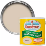 Sandtex Ultra Smooth Masonry Concrete Paint Sandstone 2.5L