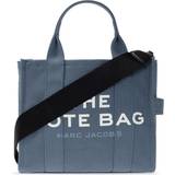 Cotton Handbags Marc Jacobs The Mini Tote Bag - Blue Shadow