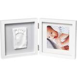 Hand & Footprints Baby Art Wooden Collection Double-sided Frame