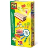 Buckets Outdoor Toys SES Creative Colorful Chalk with Sponge 00208