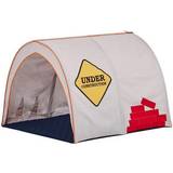 Blue Bed Tents Kid's Room HoppeKids Under Construction Tunnel 28.7x40.2"