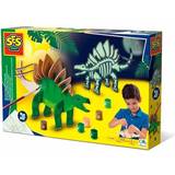 SES Creative Building Games SES Creative Wooden Dino Glow in the Dark
