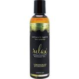 Intimate Earth Relax Aromatherapy Massage Oil Lemongrass & Coconut 120ml