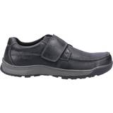 Velcro Low Shoes Hush Puppies Casper Touch Fastening M - Black