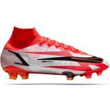 Nike 41 ⅓ Football Shoes Nike Mercurial Superfly 8 Elite CR7 FG - Chile Red/Ghost/Total Orange/Black