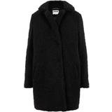 Women Coats on sale Noisy May Teddy Jacket - Black