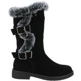36 ½ High Boots Hush Puppies Megan Mid-Calf - Black