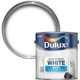 Dulux matt emulsion paint pure brilliant white Dulux 152737 Wall Paint Pure Brilliant White 2.5L