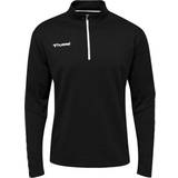 Hummel Sportswear Garment Jumpers Hummel Authentic Half Zip Sweatshirt - Black/White