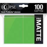 Ultra Pro Eclipse Matte Standard Size Deck Protector 100 Sleeves Lime Green