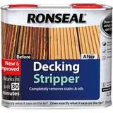 Ronseal Woodstain Paint Ronseal Decking Stripper Woodstain Transparent 2.5L