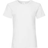 Girls T-shirts Fruit of the Loom Girl's Valueweight T-shirt 2-pack - White