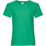 Fruit of the Loom Girl's Valueweight T-shirt 2-pack - Kelly Green